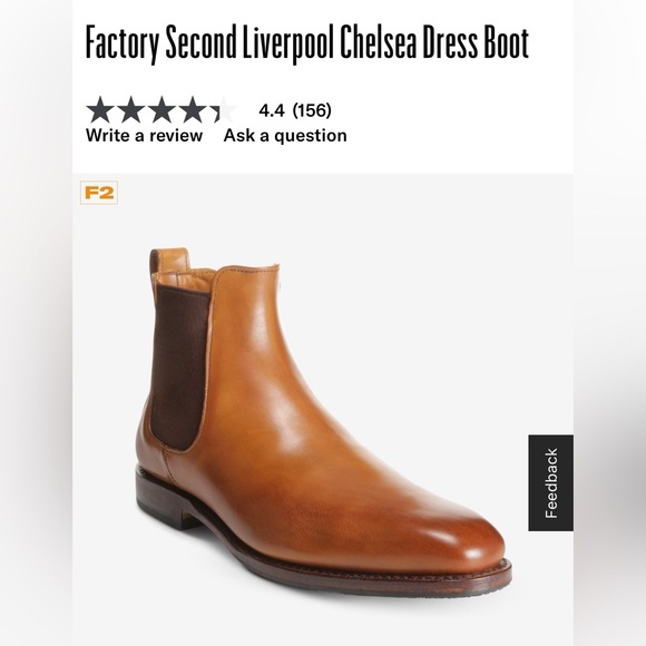 Allen Edmonds Other - Allen Edmonds Factory Second Chelsea Dress Boots